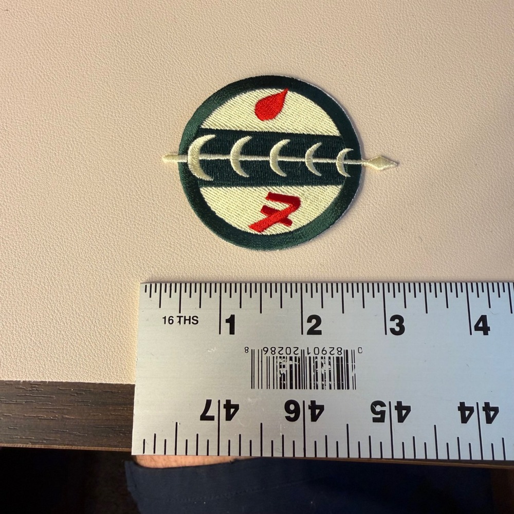 Star Wars Mandalorian Beskar Symbol Patch Emblem 3 Inch Circle